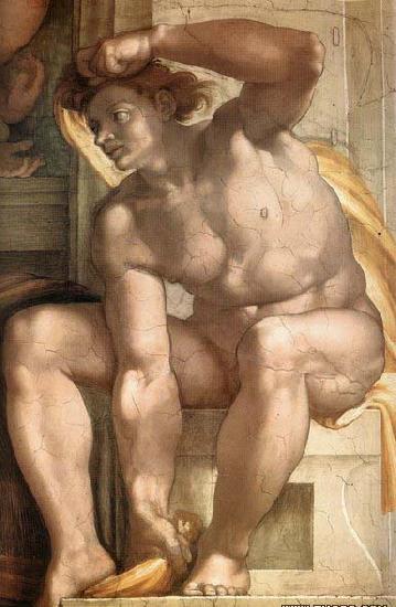 Michelangelo Buonarroti Ignudo